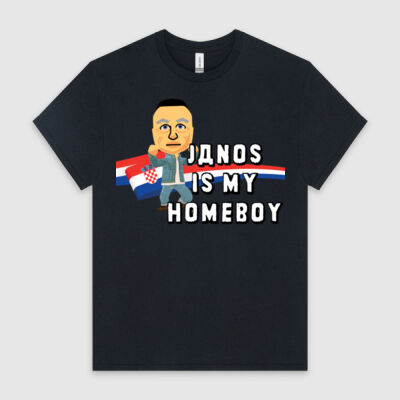 Janos is my homeboy: Unisex Tee Thumbnail